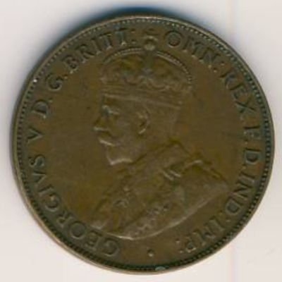Австралия 1/2 пенни 1932 год - Георг V