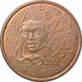 Франция 5 евроцентов 2000 год - Марианна