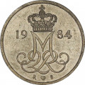 Дания 10 эре 1984 год