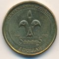 Австралия 1 доллар 2008 год - 100 лет скаутскому движению Австралии