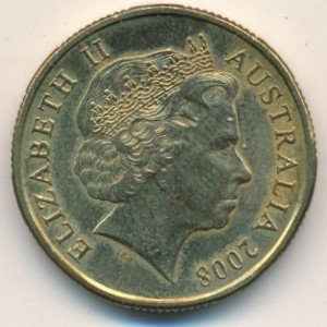 Австралия 1 доллар 2008 год - 100 лет скаутскому движению Австралии