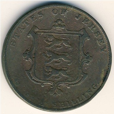 Джерси 1/13 шиллинга 1841 год