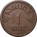 Норвегия 1 эре 1955 год