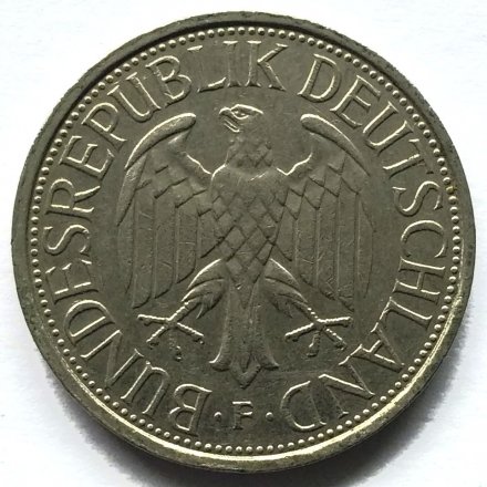 ФРГ 1 марка 1982 год (F)