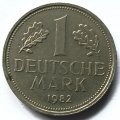 ФРГ 1 марка 1982 год (F)