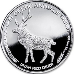 Чад 500 франков 2019 год - Ирландский олень