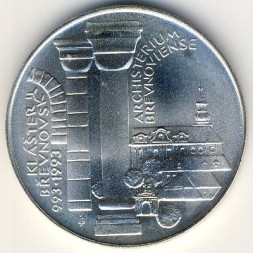 Монета ЧСФР 100 крон 1993 год
