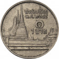 Таиланд 1 бат 2001 год - Храм Ват Пхракэу