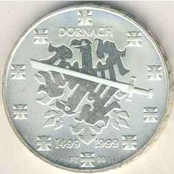 Швейцария 20 франков 1999 год