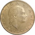 Италия 200 лир 1991 год Женщина