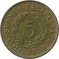 Финляндия 5 марок 1951 год 