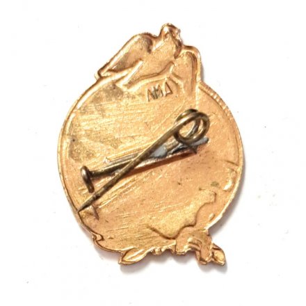 Значок СССР. Фестиваль 1957. Москва. ЛМД (синий)