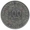 Западная Африка 100 франков 2002 год