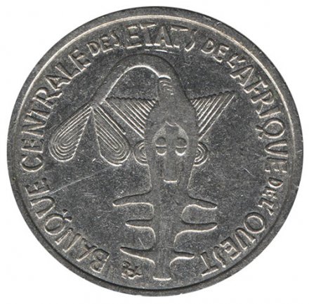 Западная Африка 100 франков 2002 год