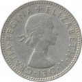 Великобритания 1 шиллинг 1959 год - Английский герб