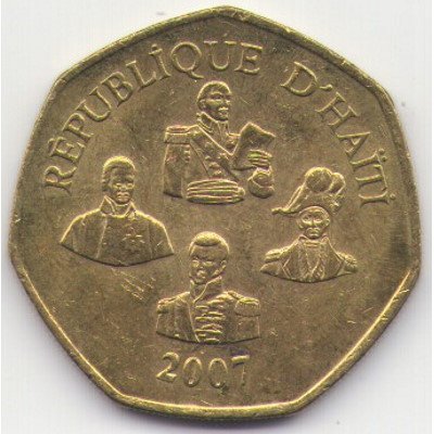 Гаити 5 гурдов 2007 год