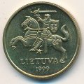 Литва 20 центов 1999 год