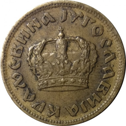 Югославия 1 динар 1938 год