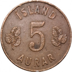 Исландия 5 эйре 1961 год