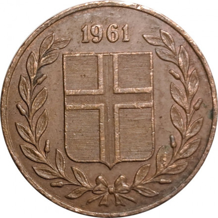 Исландия 5 эйре 1961 год