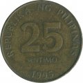 Филиппины 25 сентимо 1995 год