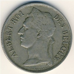 Бельгийское Конго 1 франк 1929 год