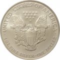 США 1 доллар 2007 год - Шагающая свобода (без отметки МД, цветная)  в футляре