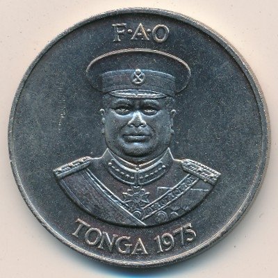 Тонга 2 паанга 1975 год