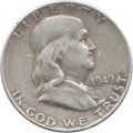 США 1/2 доллара 1949 год (S)