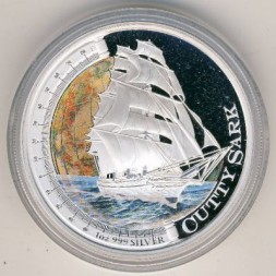 Монета Тувалу 1 доллар 2012 год