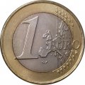 Нидерланды 1 евро 1999 год
