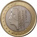 Нидерланды 1 евро 1999 год