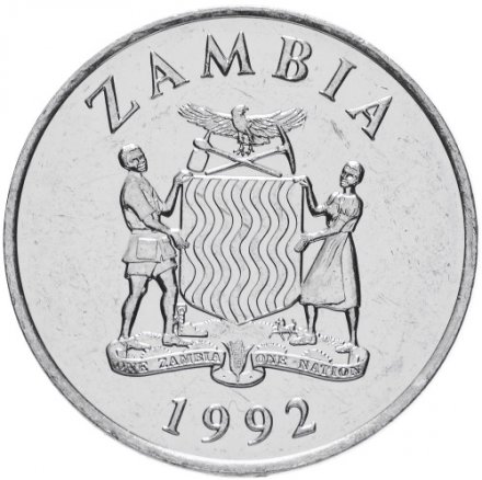 Замбия 25 нгве 1992 год - Замбезийская вдовушка
