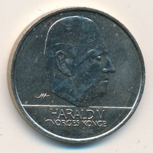 Норвегия 20 крон 1999 год - Винланд. Открытие викингами Северной Америки