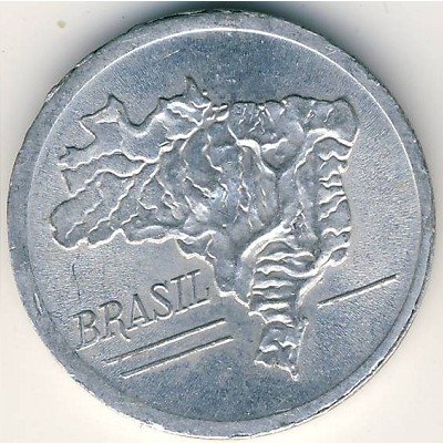 Бразилия 10 крузейро 1965 год