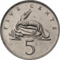 Ямайка 5 центов 1978 год 