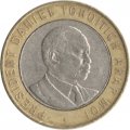Кения 10 шиллингов 1997 год - Даниэль Мои