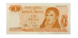 Аргентина 1 песо 1970-1973 года - UNC