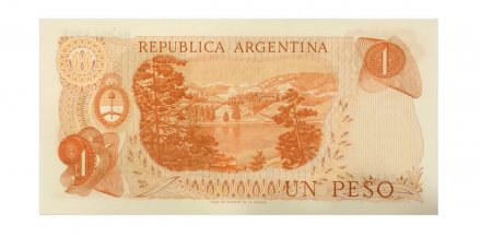Аргентина 1 песо 1970-1973 года - UNC