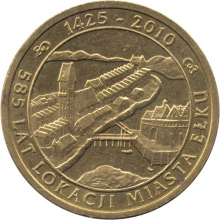 Польша Элк 4 дуката мазурских 2010 год