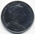 Виргинские острова 1 доллар 2008 год - Королева Анна