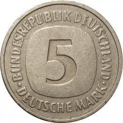 ФРГ 5 марок 1981 год (D)