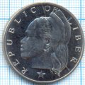 Либерия 1 доллар 1968 год