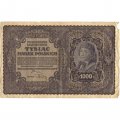 Польша 1000 польских марок 1919 год - Немецкая оккупация - F