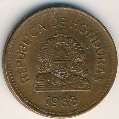 Гондурас 1 сентаво 1988 год
