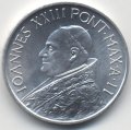 Ватикан 10 лир 1960 год - Папа Иоанн XXIII