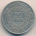 Марокко 20 франков 1933 год