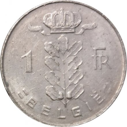 Бельгия 1 франк 1974 год BELGIE