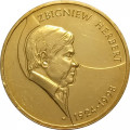 Польша 2 злотых 2008 год - 10 лет со дня смерти Збигнева Херберта