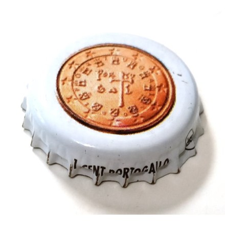 Пробка Италия - Portugal. 1 Cent Portogallo